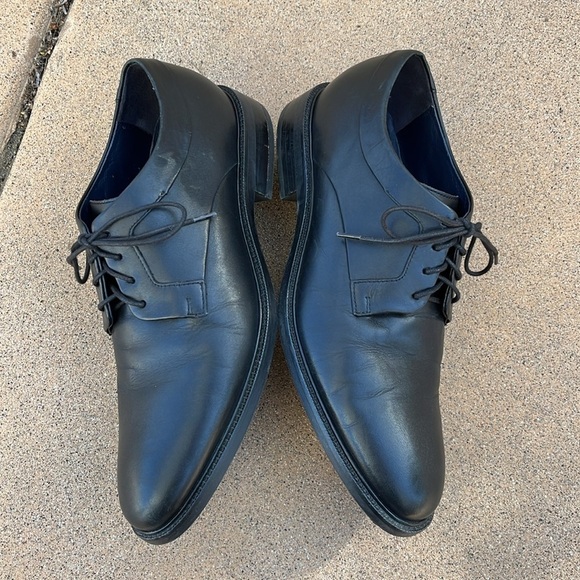 Cole Haan Black Oxford Dress Shoes Mens 
Sz 8.5 M Classic Wedding Formal Laces main image 7